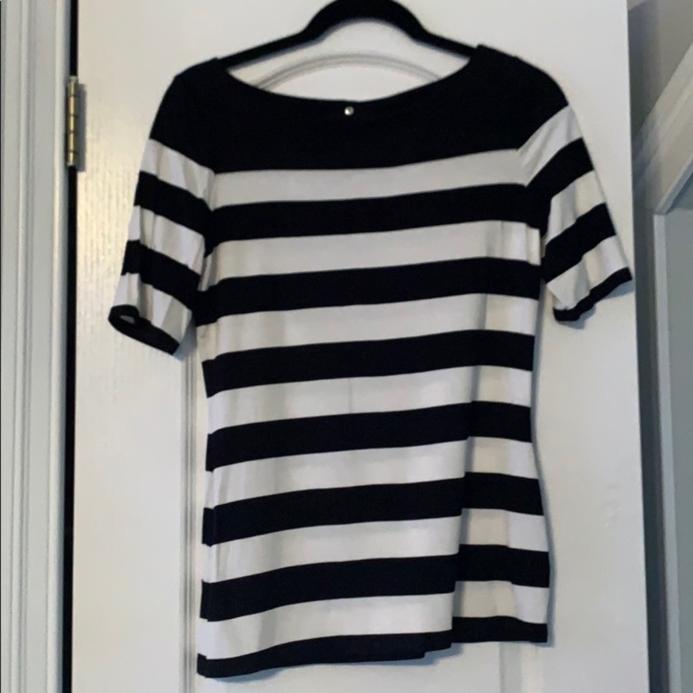 White House Black Market striped top